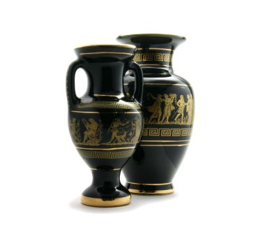 Greek vases clipart