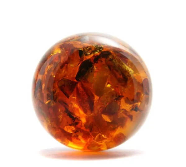 Amber ball — Stock Photo, Image