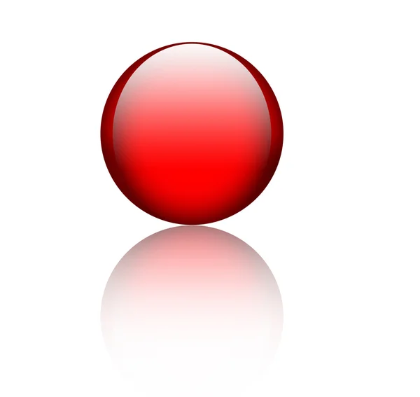 赤い球 — ストック写真