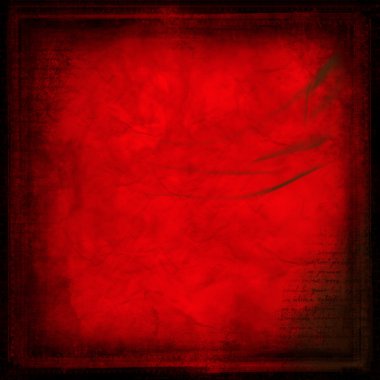 Red grunge background clipart