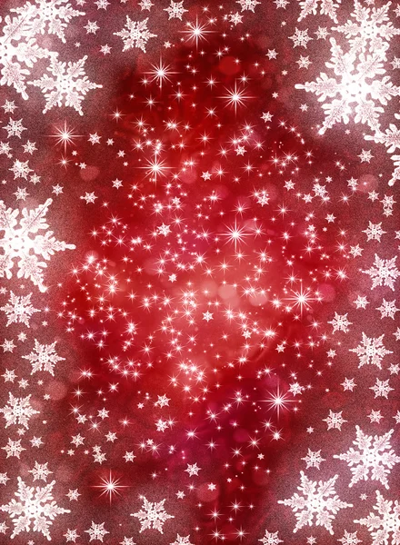 Зимний отдых фон со снежинкой Лицензионные Стоковые Фото