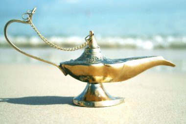 Magic lamp clipart