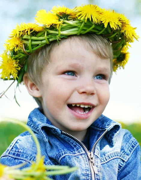 Szczęśliwy dzieciak. — Zdjęcie stockowe