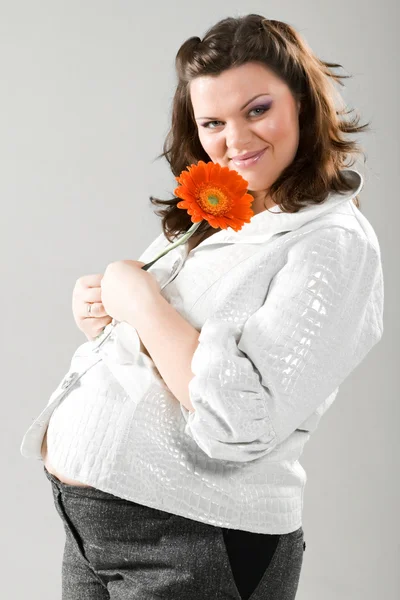 幸せ妊娠 — ストック写真