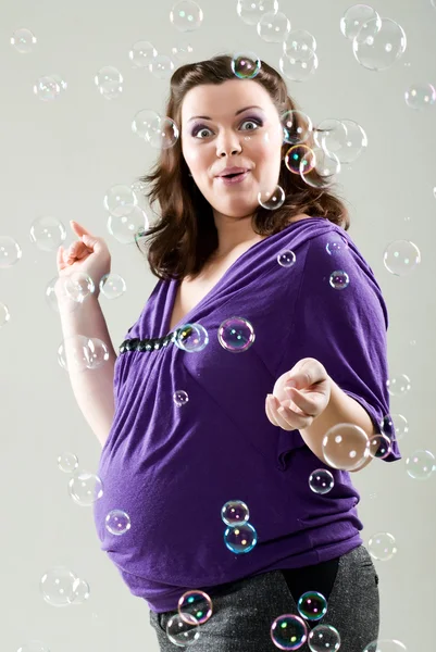 Amased w ciąży — Zdjęcie stockowe
