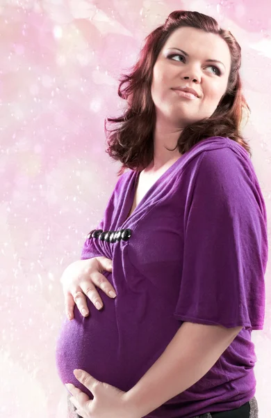 Schön schwanger — Stockfoto