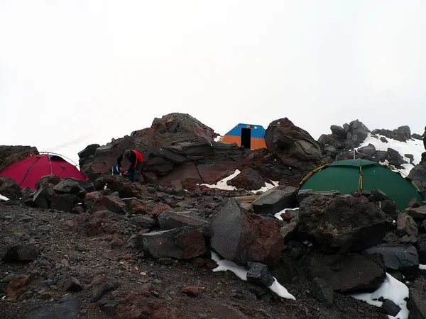 Campamento en las montañas —  Fotos de Stock