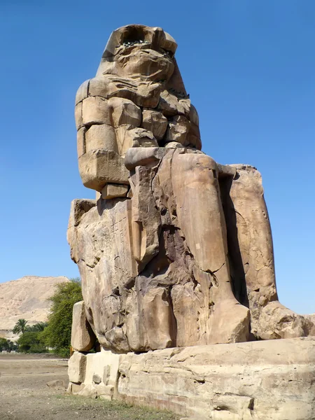 Memnon kolosszus — Stock Fotó
