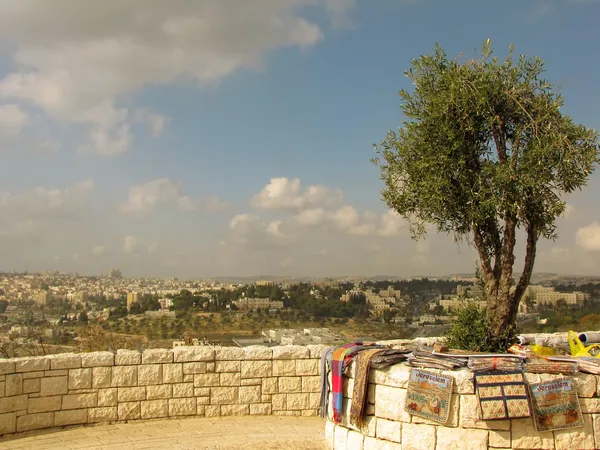 Jerusalén, Israel, plataforma de observación — Foto de Stock