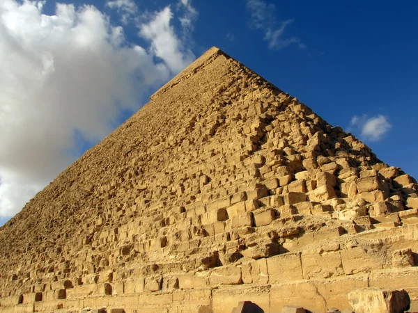 Große Pyramide von Gizeh, Ägypten — Stockfoto