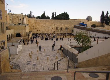 Western wall, jerusalem clipart