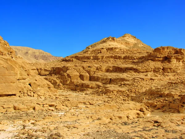 Desfiladeiro colorido, Sinai, Egito — Fotografia de Stock