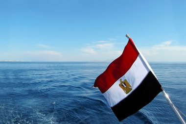 Egyptian flag clipart