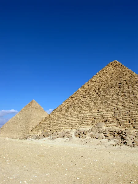 Pyramiden von Giza, Ägypten — Stockfoto