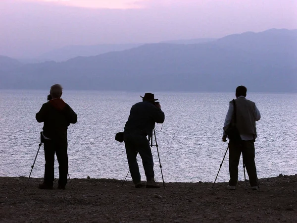 stock image Waiting for sunrise