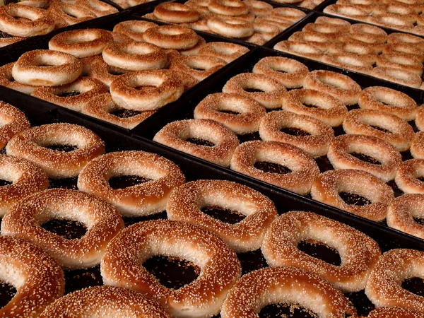 stock image Hot bagels