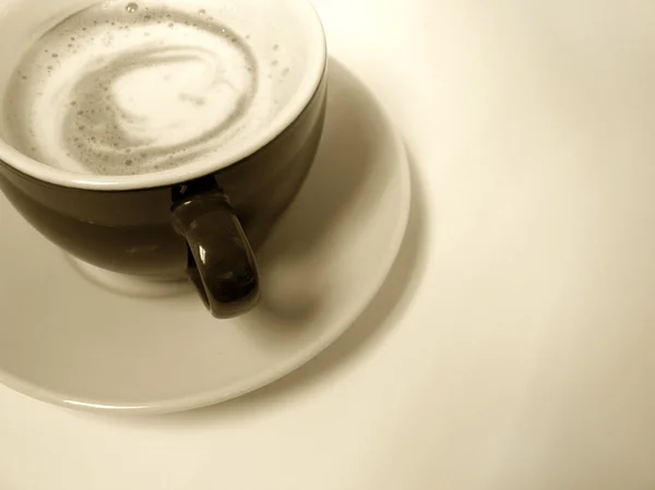 Kaffee mit Milch — Stockfoto