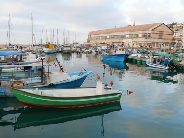 stock image Jaffa's port