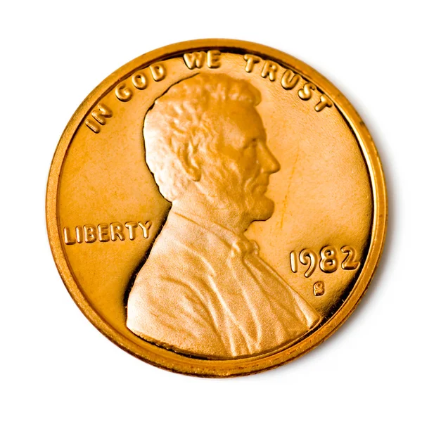 Perfect uncirculated coin — Stock Photo, Image
