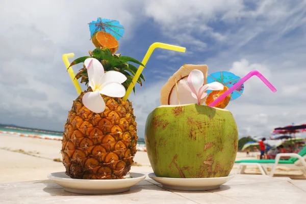 Tropické koktejly — Stock fotografie