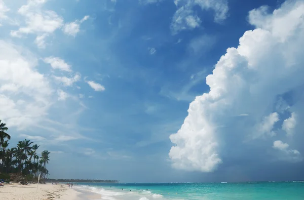 Карибский пляж — стоковое фото