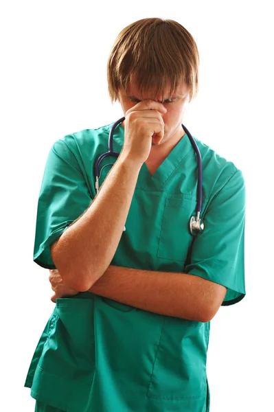 Tired Doctor — Stock Photo, Image