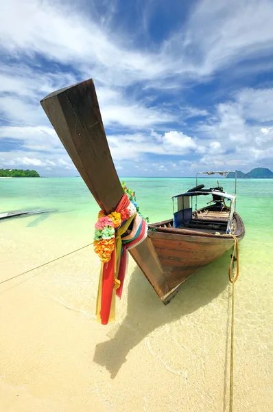 Barco tailandês tradicional — Fotografia de Stock