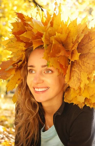 Autumn girl Royalty Free Stock Photos