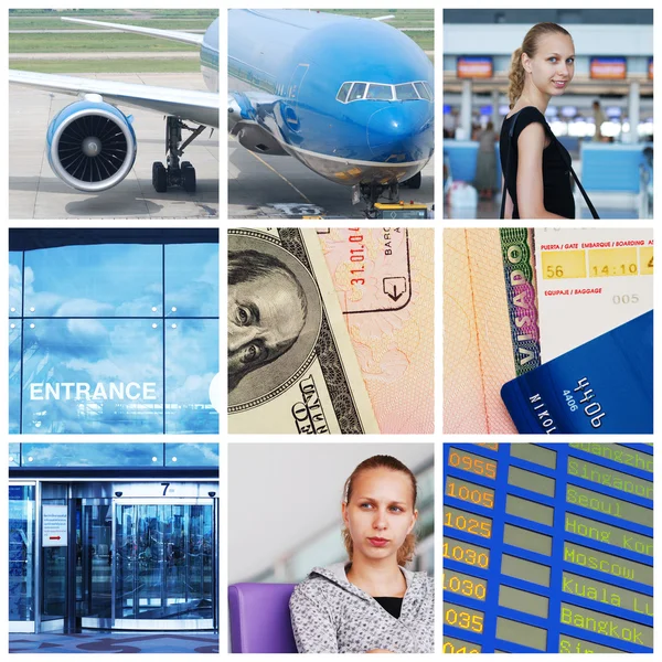 Travel collage — Stock Photo, Image