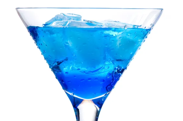 Cocktail con curacao blu — Foto Stock