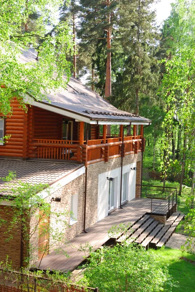 House in forest — Stock Photo, Image