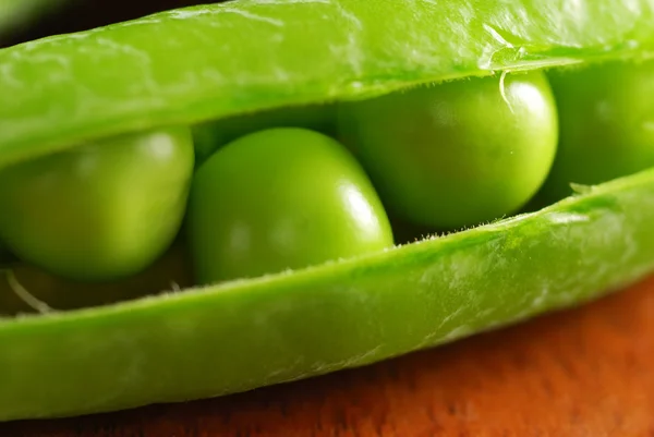 そのポッド内の bean のクローズ アップ — ストック写真