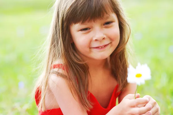 Μικρό χαριτωμένο κορίτσι — Φωτογραφία Αρχείου