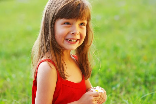 Μικρό χαριτωμένο κορίτσι — Φωτογραφία Αρχείου
