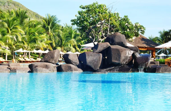 Tropický bazén — Stock fotografie