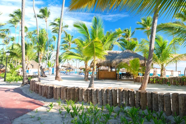 Caribbean resort — Stock Photo, Image