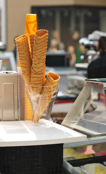 stock image Empty icecream cones