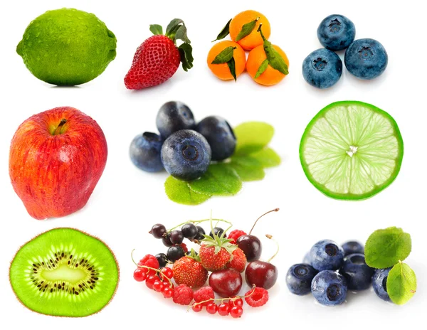 Fruits and berries Royalty Free Stock Photos
