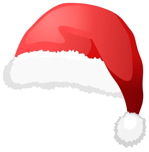Chapeau de Père Noël — Image vectorielle