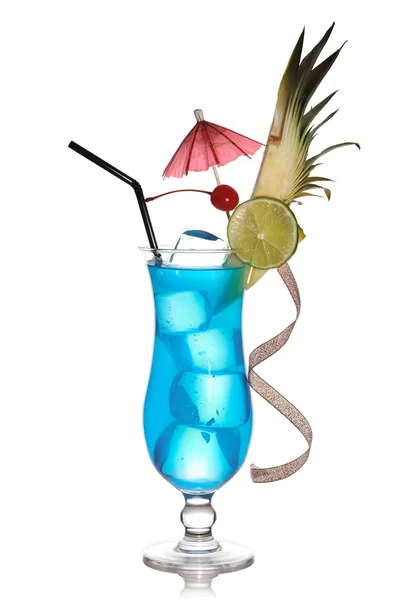 Cocktail Blue Curacao — Foto Stock