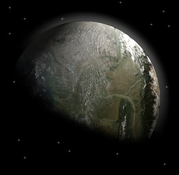 地球的行星 — 图库照片