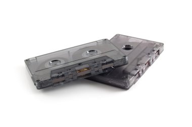 Two audio cassettes clipart