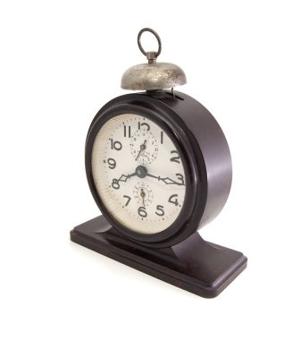 Old alarm clock clipart