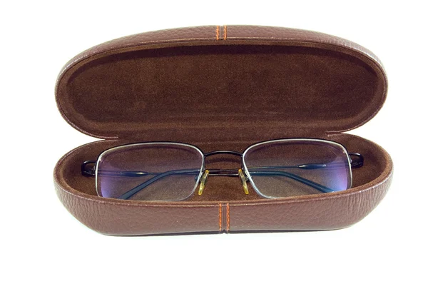 Glasögon i ett fall — Stockfoto