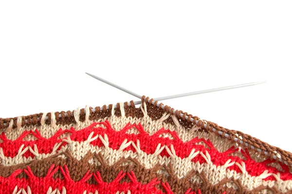 Closeup of knitting — Stock Photo, Image