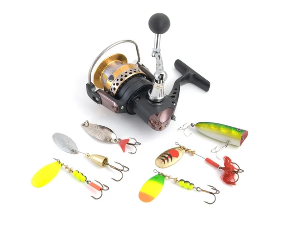 Stock image Set of fishing tackle