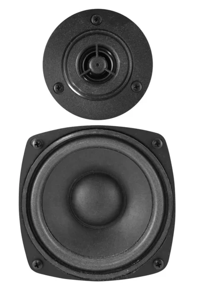 Speakers on a white — Stock Photo, Image
