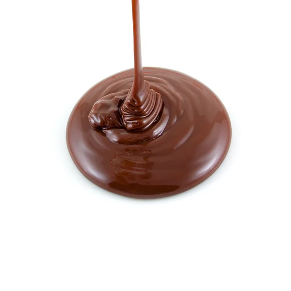 Chocolate líquido — Fotografia de Stock