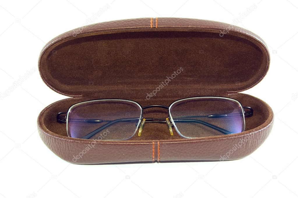 Glasses in a case