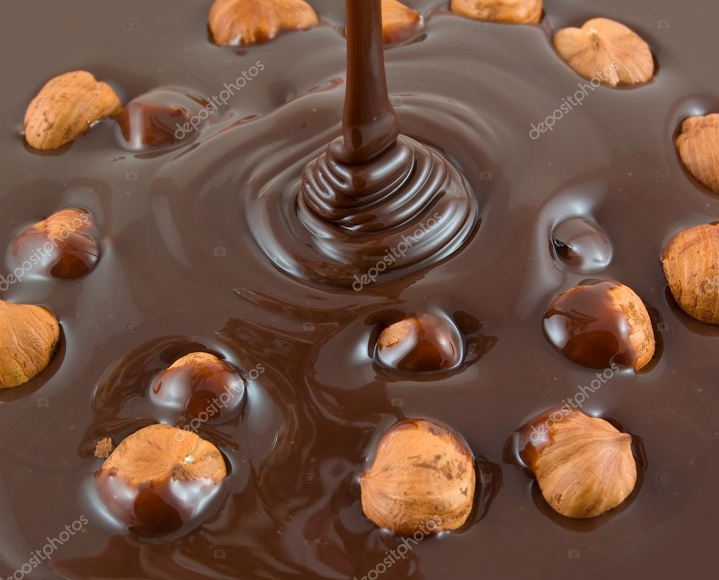 Hazelnut chocolate — Stock Photo © grekoff 1208021